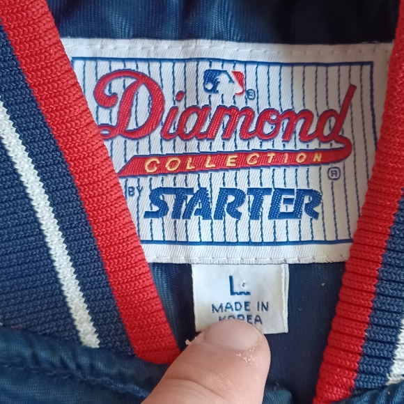 Vintage MLB Satin St. Louis Cardinals Starter Jacket. Diamond Collection.  CLEAN - Picture 3 of 5